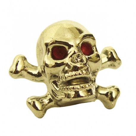 tapon-valvula-skull-head-gold