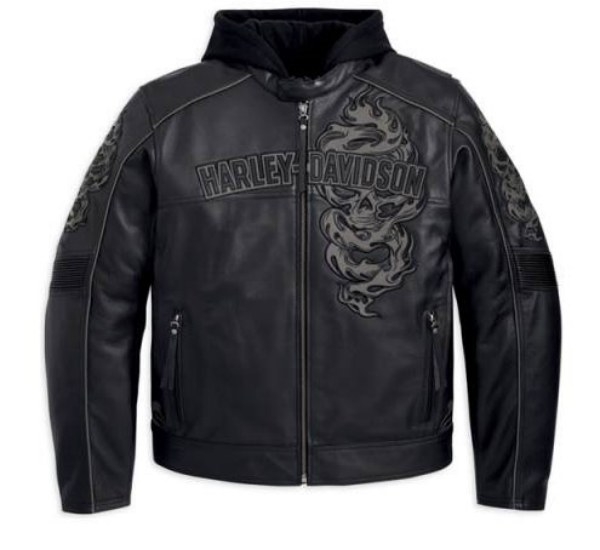 Harley davidson jacket with on sale skull