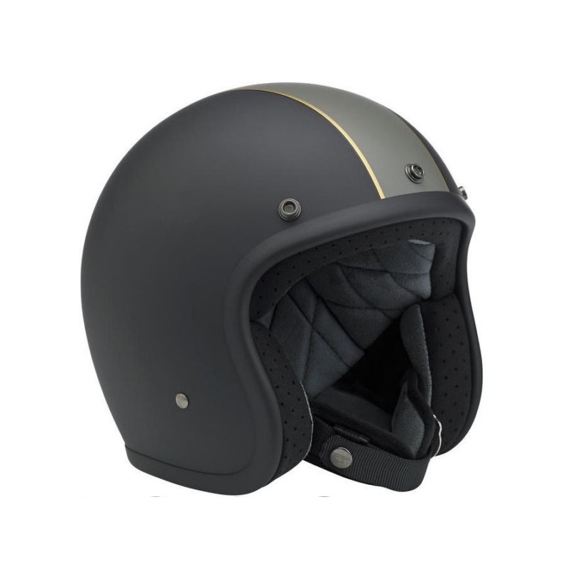 Casco Jet NEXX Y.10 Eagle Rider Negro/Gris Mate