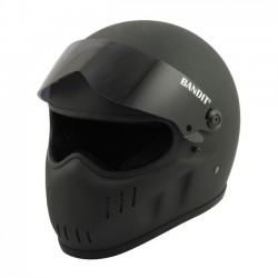 SPACIOBIKER BANDIT FULL FACE HELMET XXR MATTE BLACK