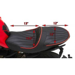 ASIENTO CORBIN GUNFIGHTER DUCATI MONSTER 1200 14-16