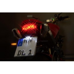 FLASHING LED m-BLAZE ICE BLACK