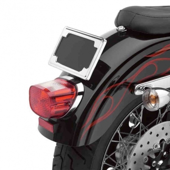 Portamatrículas para Moto Antigua · Homologado ITV · Matrículas 20x16cm