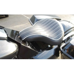 KIT ASIENTO SOLO NEGRO MUELLES BARRIL 3 " HARLEY TOURING 08-UP