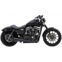 ESCAPE NEGRO COBRA 2-1 EL DIABLO HARLEY DAVIDSON SPORTSTER 07-13