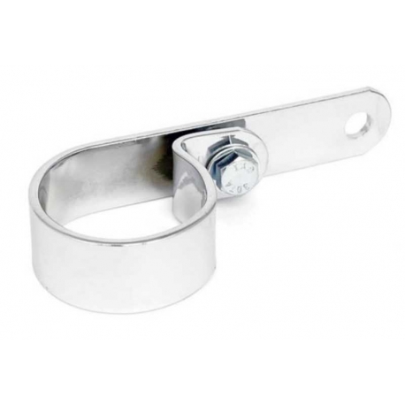 CHROME ESCAPE CLAMP 1 7/8 "