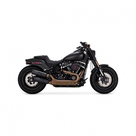 VANCE & HINES ESCAPE SLIP-ON HI-OUTPUT HARLEY DAVIDSON SOFTAIL FAT BOB 18-UP