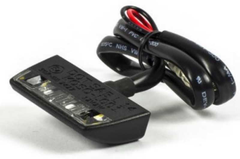 LUZ MATRICULA LED UNIVERSAL HOMOLOGADA - SpacioBiker