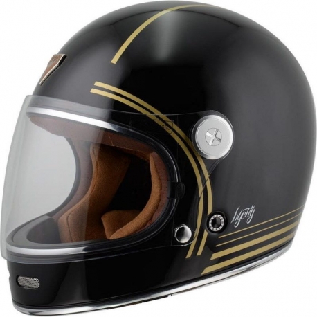 CASCO INTEGRAL BY CITY ROADSTER GOLD BLACK