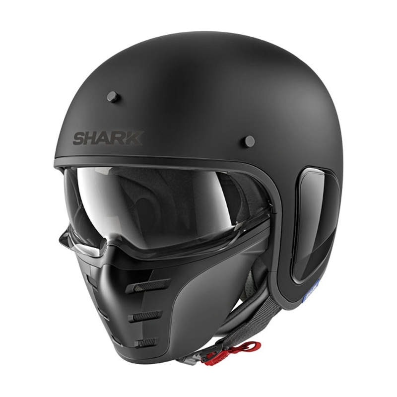 CASCO JET SHARK DRAK NEGRO MATE - SpacioBiker  Cascos de moto, Cascos de  moto personalizados, Cascos para motociclista