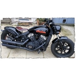 PACK ASIENTO MARRÓN + KIT INDIAN SCOUT 2015-UP 