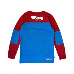ROEG RICKY BLUE AND RED SWEATER
