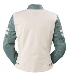 CHAQUETA MUJER REVIT MERIDIAN BLANCO Y VERDE