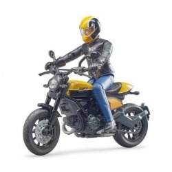 MINIATURA BRUDER DUCATI SCRAMBLER 1:16