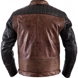 HELSTONS CRUISER BLACK LEATHER JACKET