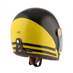 INTEGRAL HELMET BY CITY ROADSTER II BLACK AND YELLOW
