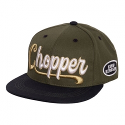 KING KEROSIN CHOPPER 3D CAP GREEN/BLACK