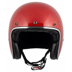 HELMET JET MTR FIBER METAL FLAKE RED