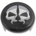 EMBELLECEDOR BOCINA DRAG HARLEY DAVIDSON SKULL BLACK (OUTLET)