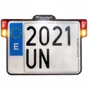 HEINZ BIKES ALL-INN 2.0 LICENSE PLATE HOLDER WITH LIGHT & INDICATORS