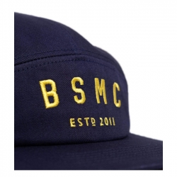 BIKE SHED ESTD 5 PANEL CAP NAVY 