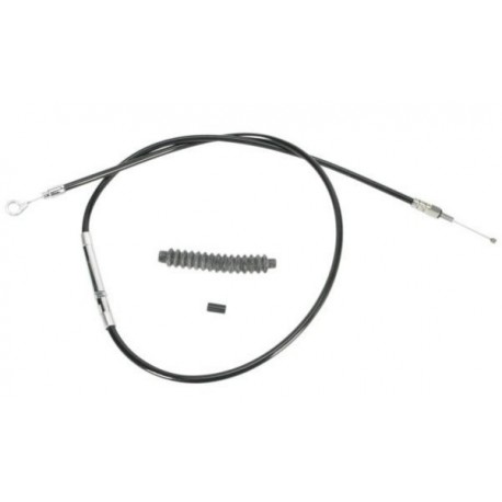 CLUTCH CABLE +20" BLACK HARLEY SPORTSTER 86-21