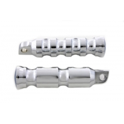 PLAIN HARLEY DAVIDSON CHROME FOOTPEGS WITH MALE MOUNTING