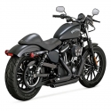 ESCAPE HOMOLOGADO THORCAT ANARCHY 2-2 NEGRO HARLEY DAVIDSON SPORTSTER 14-16