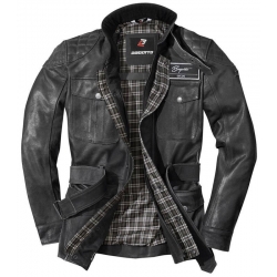 BLACK BOGOTTO BRISTOL LEATHER JACKET