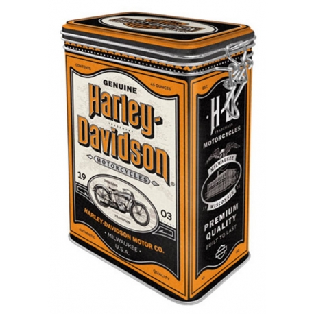 XL HARLEY DAVIDSON GARAGE METAL BOX