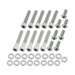 BLACK ENGINE SCREWS KIT HARLEY DAVIDSON TOURING 17-UP