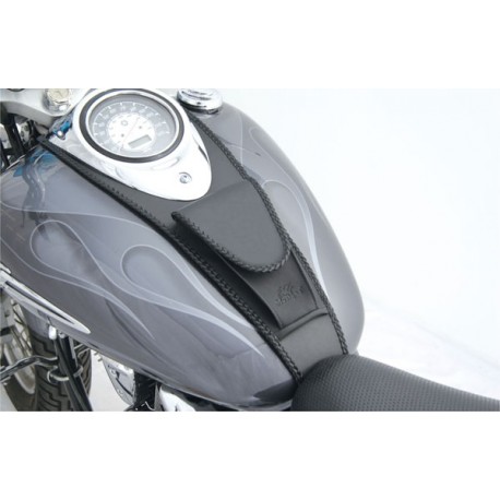 TIE WITH POCKET SMOOTH tank cover Yamaha V-Star 1100 Class